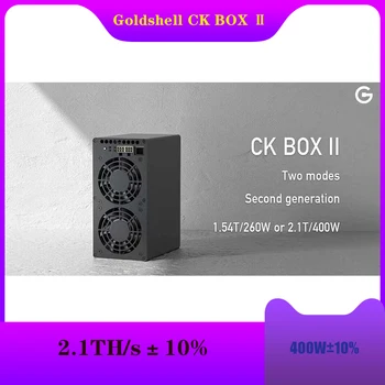 Goldshell CK BOX ⅱ 2.1 TH / s ± 10% | 400w ± 10% | Nervos Network CKB Майнинг С блок захранване с мощност 750 W Подходящ за домашна майнинга